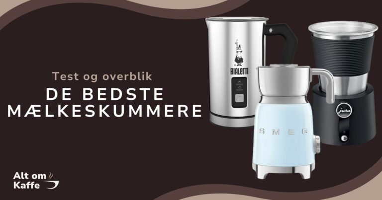 Bedste mælkeskummer i test